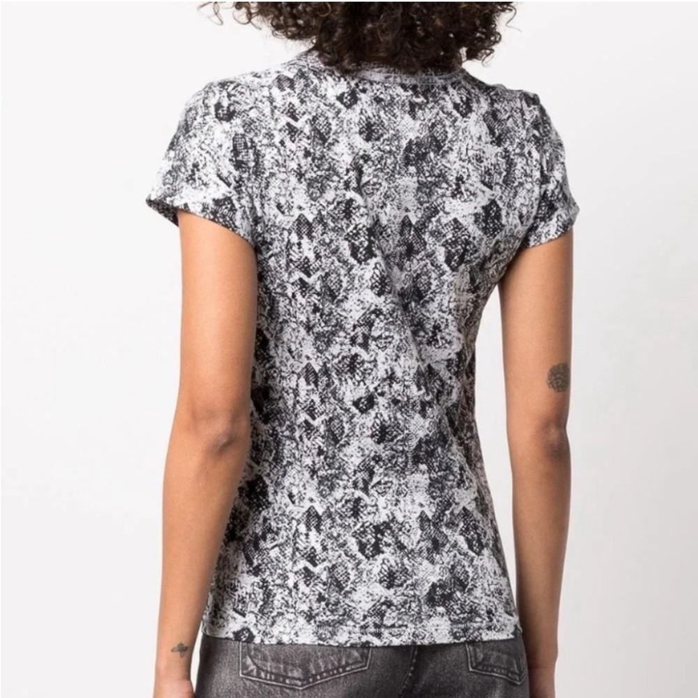 Rag & Bone Snake Print Tee Size XS NWT - Picture 3 of 4